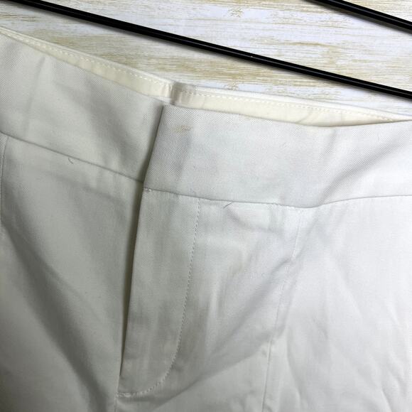 Everlane The Wide Leg Structered Pant White - Picture 3 of 8